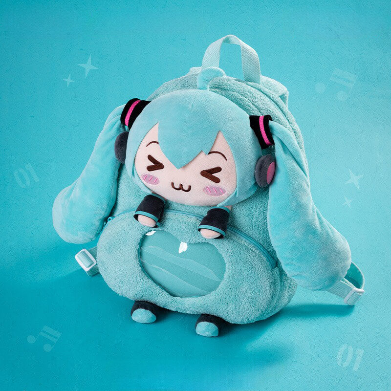 Hatsune Miku Winky Plush Ita Backpack — image 1