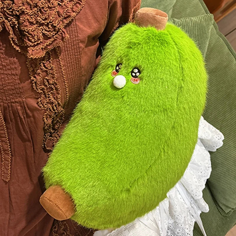 Banana Plush Toy - Chubby Soft Fruit Pillow, 12" | 30 cm — image 6