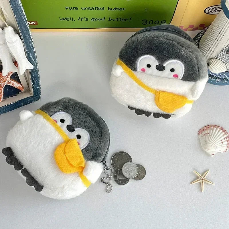 Duck Coin Purse - Soft Plush Zip Pouch — image 5