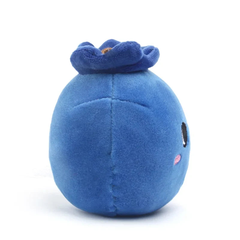Mini Blueberry Plush Toy - Tiny Soft Fruit Doll, 3" | 8 cm — image 3