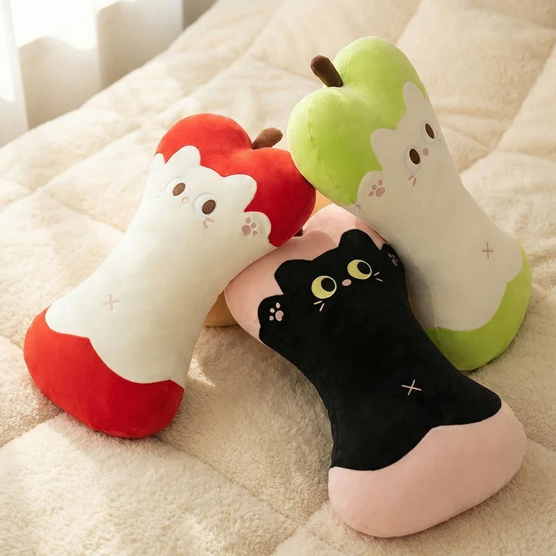 Apple Core Plush Pillow | Soft Fruit Doll, 24–35" | 60–90 cm — image 3