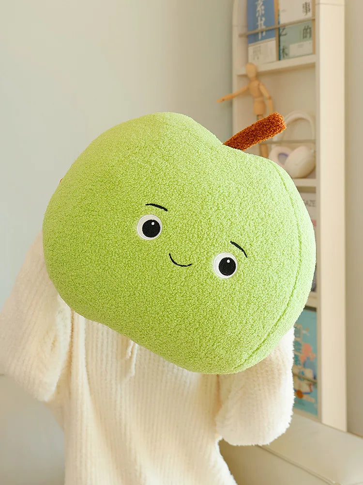 Apple Plush Stuffed Toy - Big Soft Fruit Cushion, 10-18" | 25-45 cm — image 7