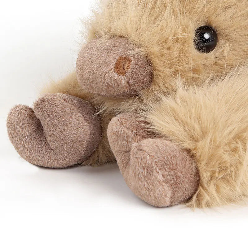 Weighted Highland Cow Plush - Soft Calming Cow Pillow, 26" | 65 cm — image 5