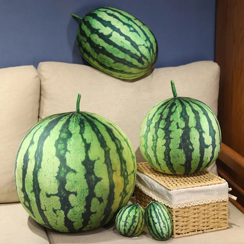 Plushie Realistic Watermelon, 3-14" | 8-35 cm — image 1
