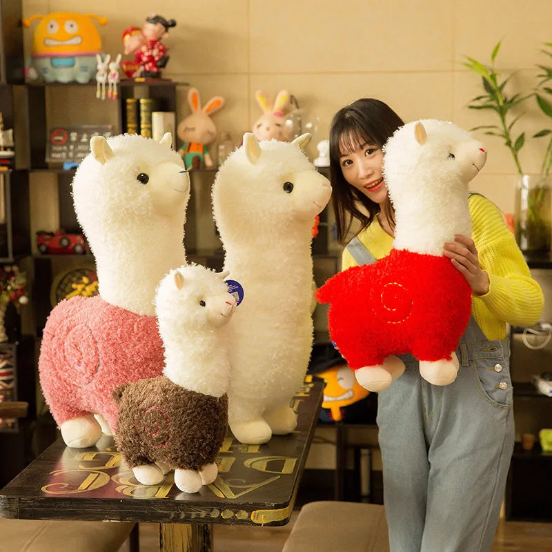 Adorable Alpaca Stuffed Animal, Six Colors, 10-31" | 25-80 cm — image 2