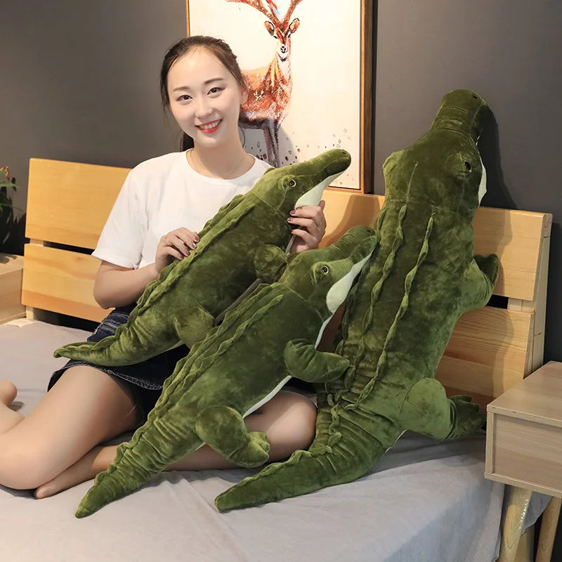 Closed-Mouth Crocodile Stuffed Animal, 3-3.9' | 90-120 cm — image 3