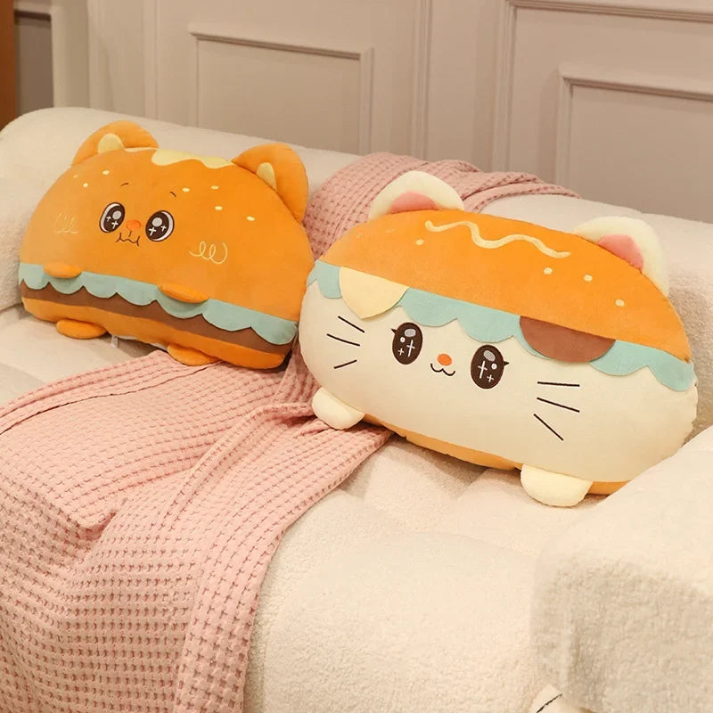 Hamburger Plush Pillow - Big Soft Burger Cushion, 24-35" | 60-90 cm — image 4