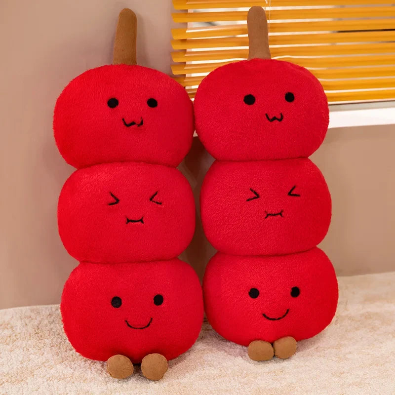 Tanghulu Plush Toy - Soft Candied Haws Pillow, 8-24" | 20-60 cm — image 3