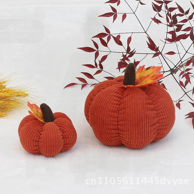Thanksgiving Pumpkin Plush | Holiday Stuffed Gourd Décor — image 5
