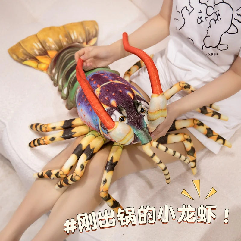 Lifelike Lobster Plush Pillow - Realistic Stuffed Lobster Throw Pillow, 22-31" | 55-78 cm — image 4