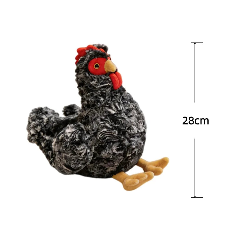 Realistic Chicken & Poultry Plush Collection – Hen, Silkie, Turkey & More — image 9