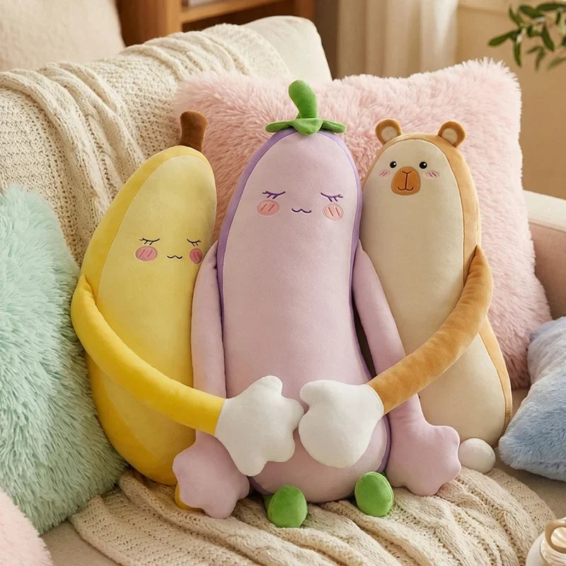 Cartoon Fruit Animal Body Pillow | Large Plush Stuffed Body Cushion — image 2