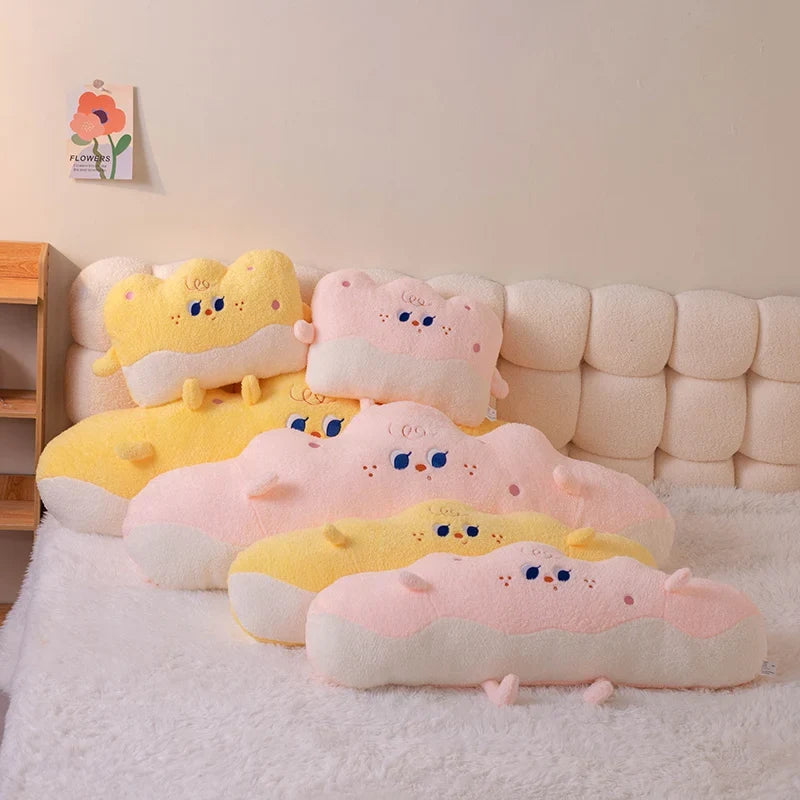 Cheese Plush Cushion - Soft Waist Support Pillow, 18-47" | 45-120 cm — image 2