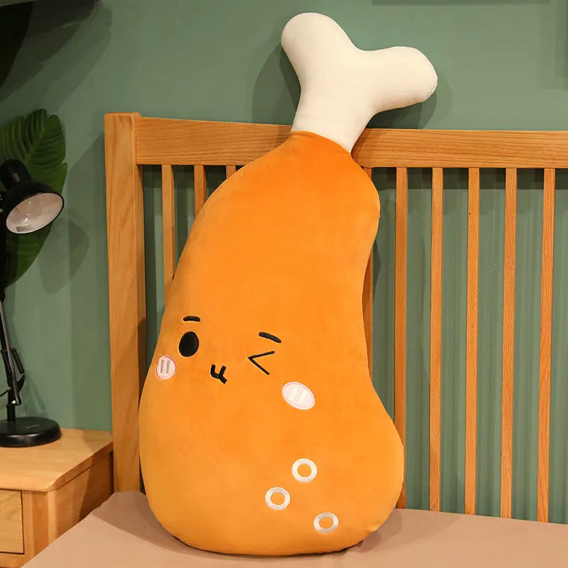 Giant Chicken Leg Drumstick Plush Pillow, 20-39" | 50-100 cm — image 9