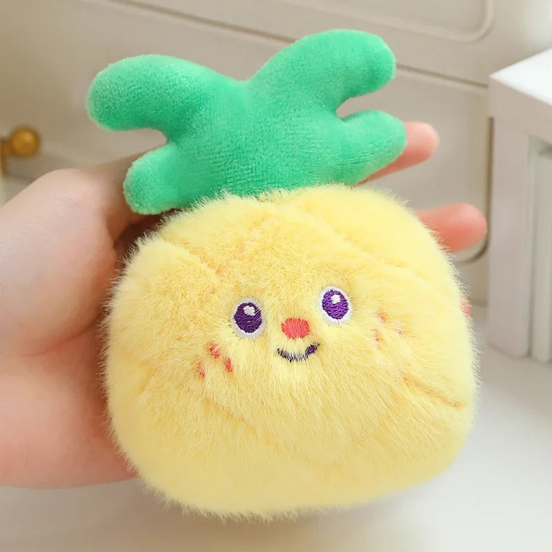 Simulation Fruits & Vegetables Plush Pendant Set | 18 Styles, 9 cm Each — image 23