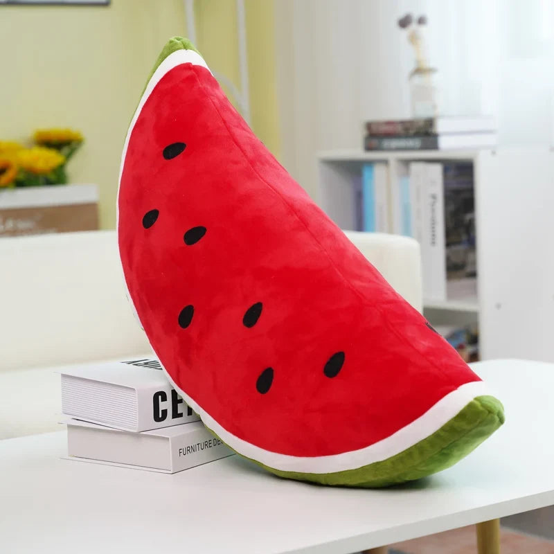 Watermelon Slice Plushie Throw Pillow, 12" | 30 cm — image 7