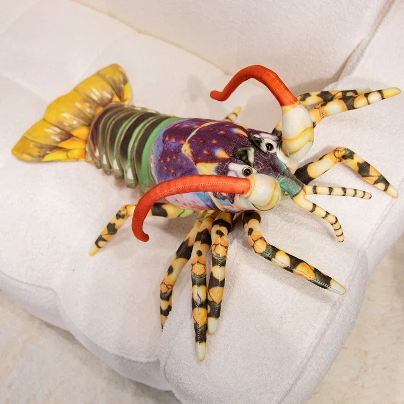 Lifelike Lobster Plush Pillow - Realistic Stuffed Lobster Throw Pillow, 22-31" | 55-78 cm — image 2
