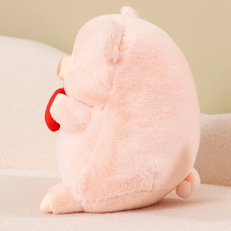 Pig Plushie Holding a Valentine's Heart, 8-12" | 20-30 cm — image 7