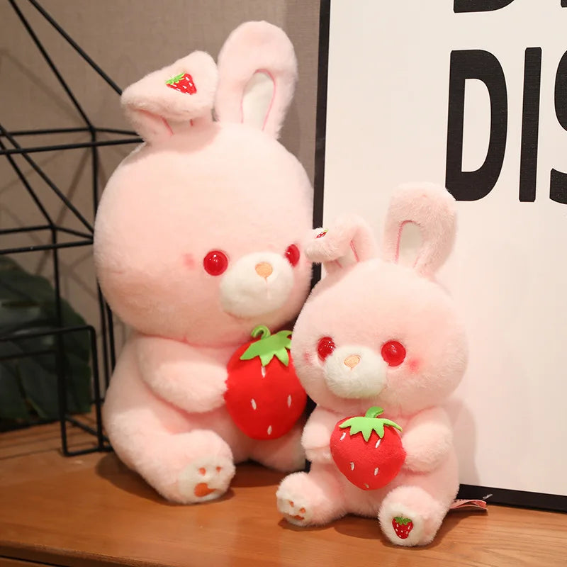 Strawberry Bunny Plushie, 11-16" | 27-40 cm — image 3
