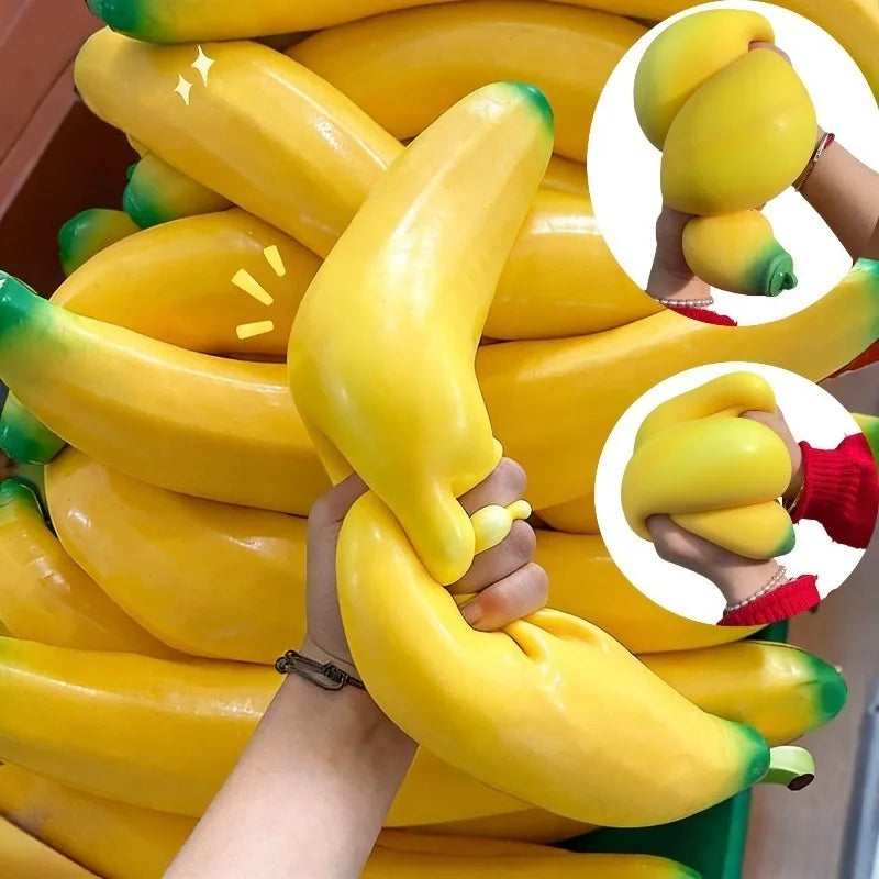 Giant Banana Fast Rebound Squishy Toy – product image 2