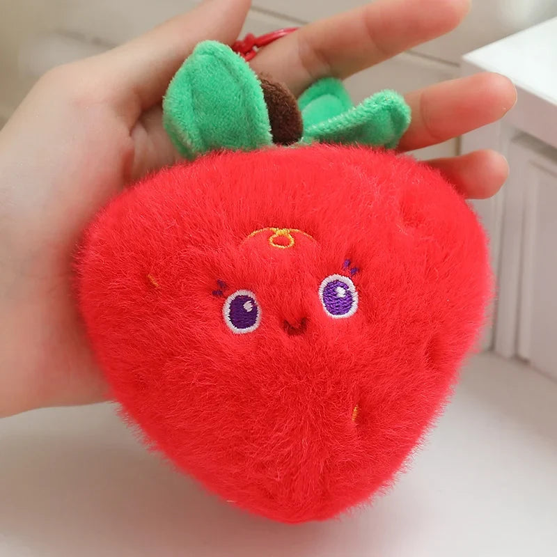 Simulation Fruits & Vegetables Plush Pendant Set | 18 Styles, 9 cm Each — image 16