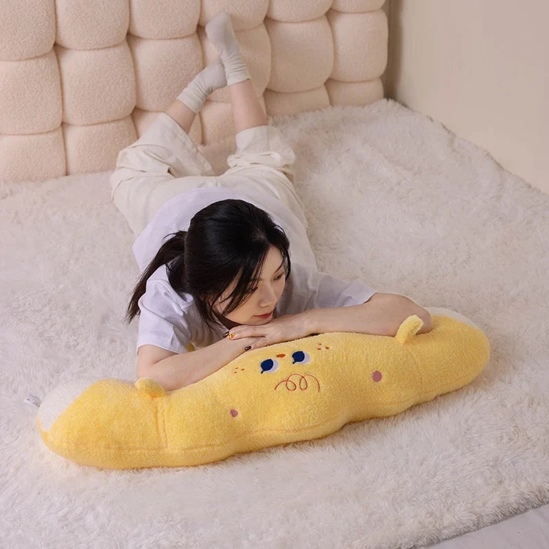 Cheese Plush Cushion - Soft Waist Support Pillow, 18-47" | 45-120 cm — image 6