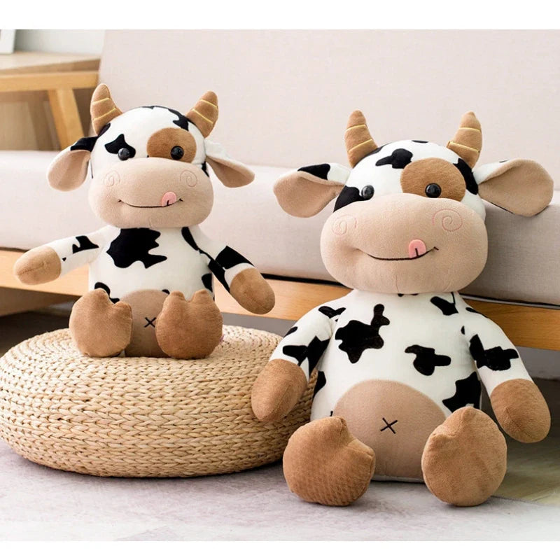 Sitting Dairy Cow Stuffed Animal, 10" | 26 cm — image 2