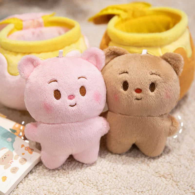 Honey Jar Bear Plush Doll | Stuffed Bear in Honey Pot, 7\ | 18 cm" — image 3