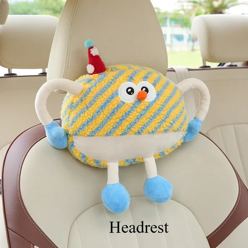 Birthday Waffle Cushion Plushie for Head/Lumbar Support, 14-20" | 35-50 cm — image 10