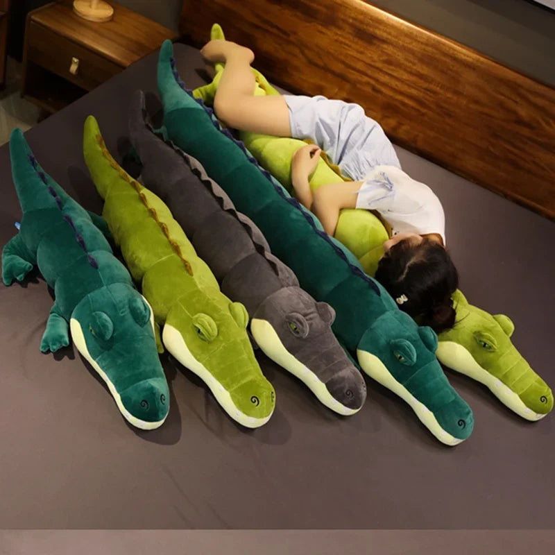 Jumbo Crocodile Plushie: Three Colors, 2.6-5.9 ft | 80-180 cm — image 4