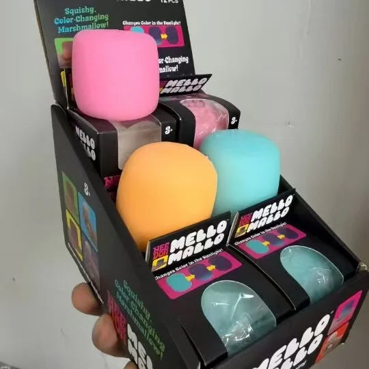 UV Colour-Changing Marshmallow Squishy Stress Relief Toy – product image 2