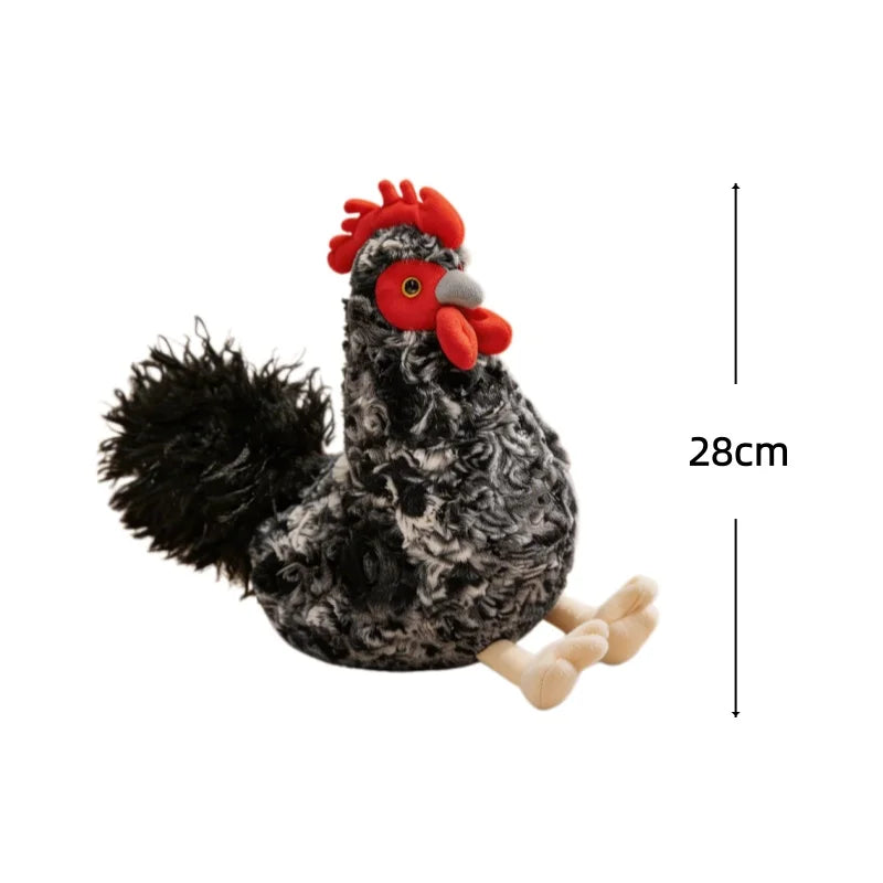 Realistic Chicken & Poultry Plush Collection – Hen, Silkie, Turkey & More — image 14