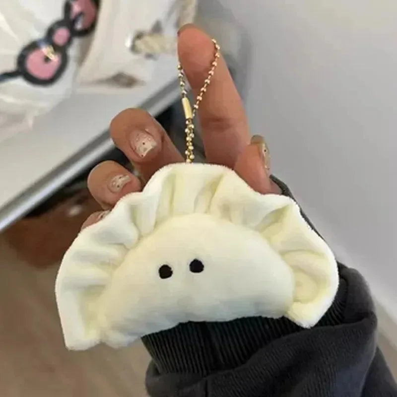 Dumpling Plush Keychain - Mini Soft Food Charm — image 4