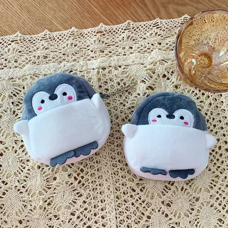 Duck Coin Purse - Soft Plush Zip Pouch — image 6