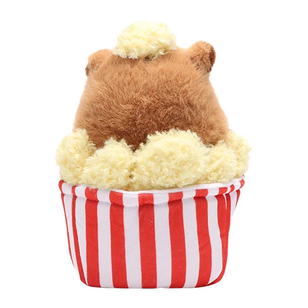 Puffed Rice Capybara Plush Toy | Cute Snack-Themed Stuffed Animal — image 5