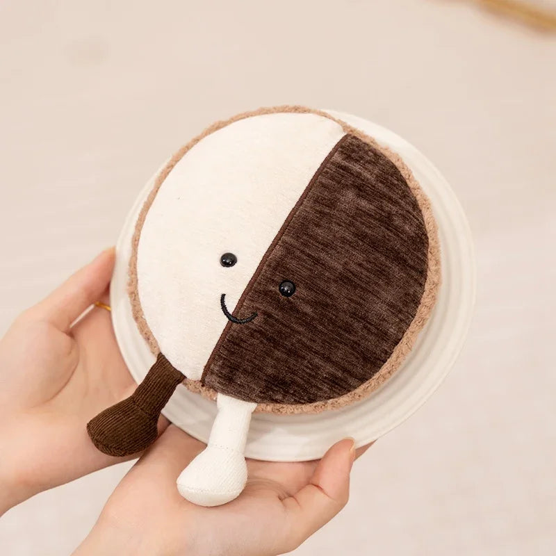 Afternoon Tea Dessert Cookie Plushies | Pudding, Cake & Biscuit Stuffed Dolls — image 3
