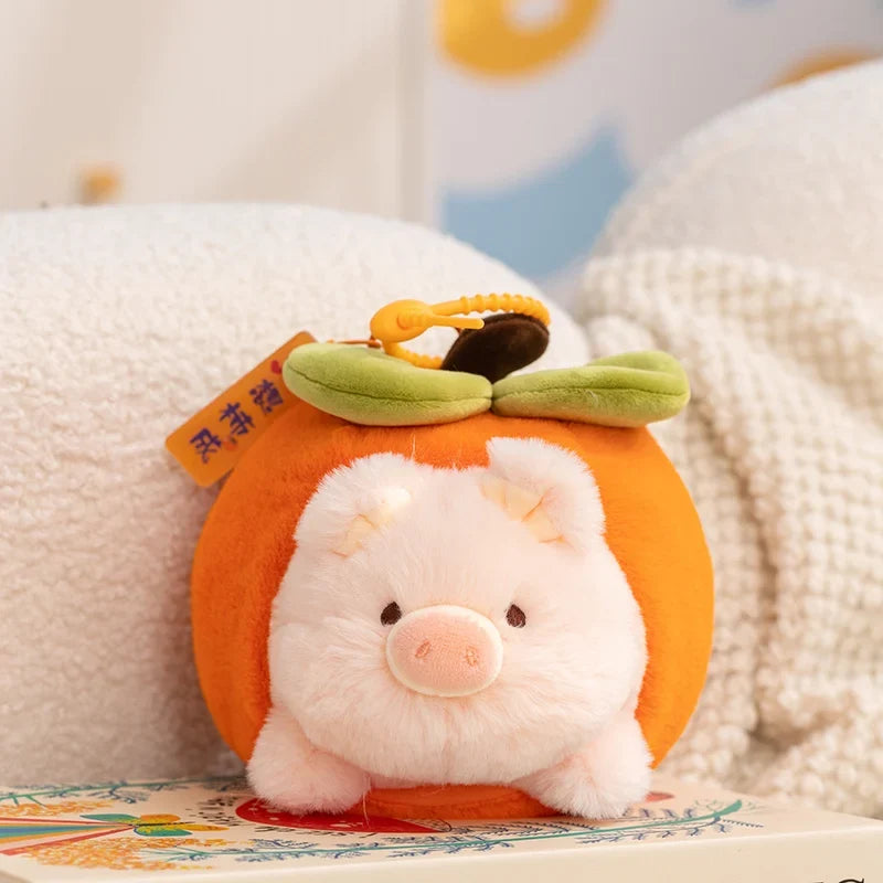 Fruit Nest Plush Toy - Mini Animal-in-Fruit Doll, 6" | 15 cm — image 8
