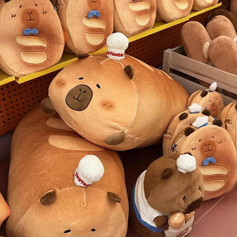 Jumbo Capybara Bread Plushie, 22-37" | 55-95 cm — image 2