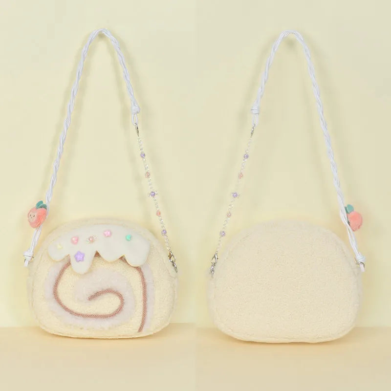 Cake Roll Plushie Shoulder Bag, 11"x9" | 28x23 cm — image 12