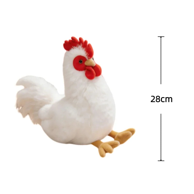 Realistic Chicken & Poultry Plush Collection – Hen, Silkie, Turkey & More — image 12