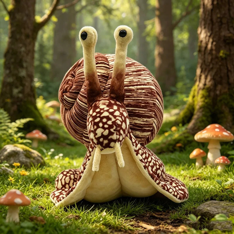 Realistic Snail Plush Toy, 15" | 38 cm — image 3