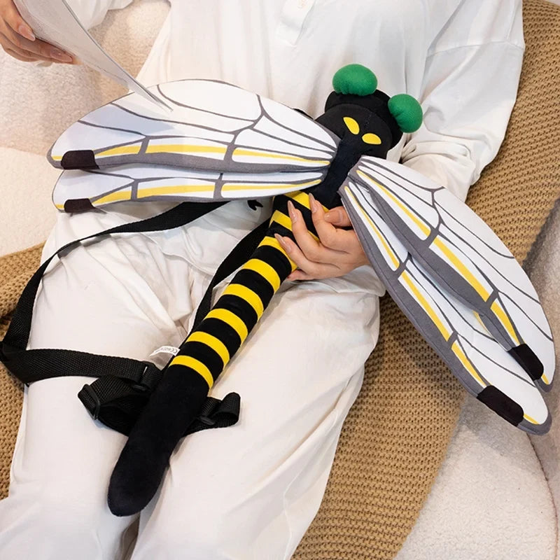 Praying Mantis and Mystic Dragonfly Plush Backpack — image 21