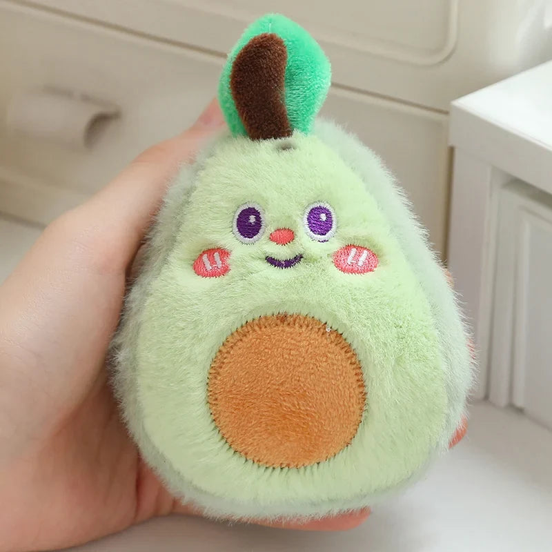 Simulation Fruits & Vegetables Plush Pendant Set | 18 Styles, 9 cm Each — image 8