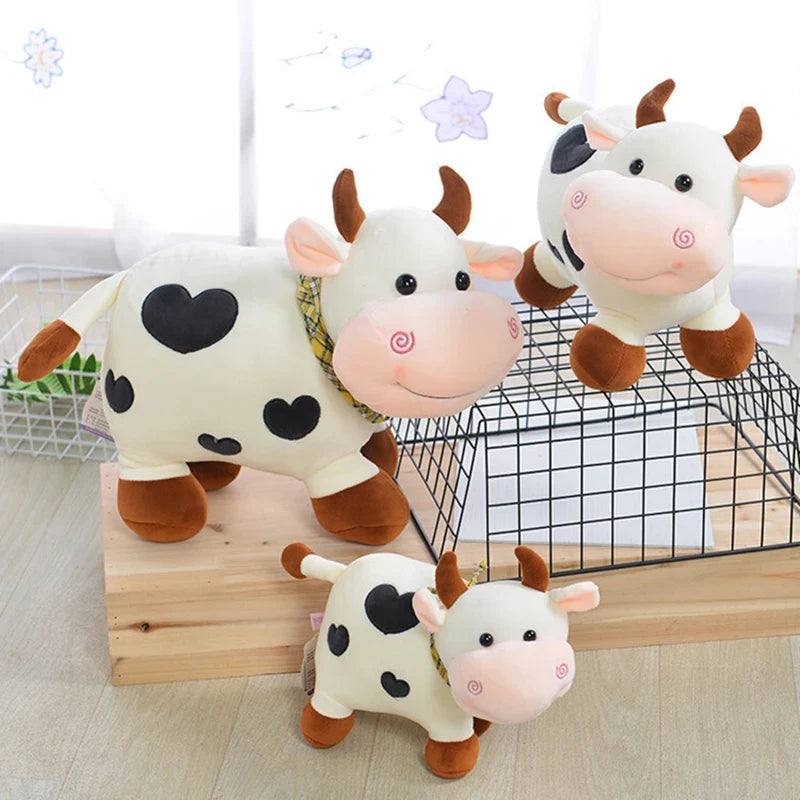 Plushie Dairy Cow in Chocolate, Strawberry, or Milk, 10" | 25 cm — image 4