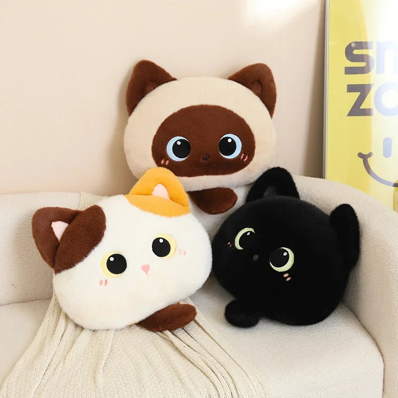 Kawaii Fluffy Cat Plush Pillows — image 8