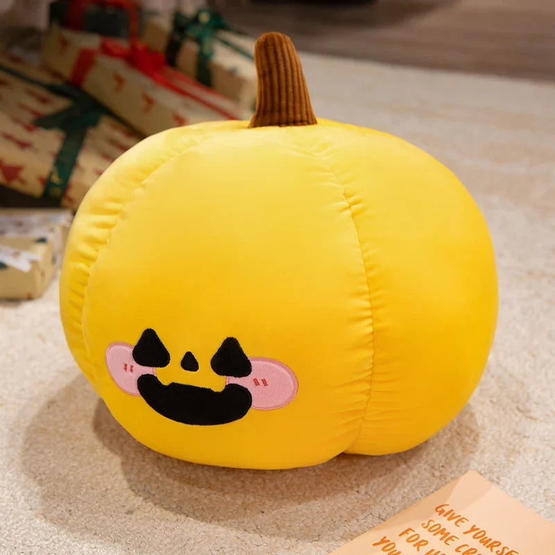 Halloween Ghost Pumpkin Plush Pillow - Soft Spooky Back Cushion, 13" | 32 cm — image 8