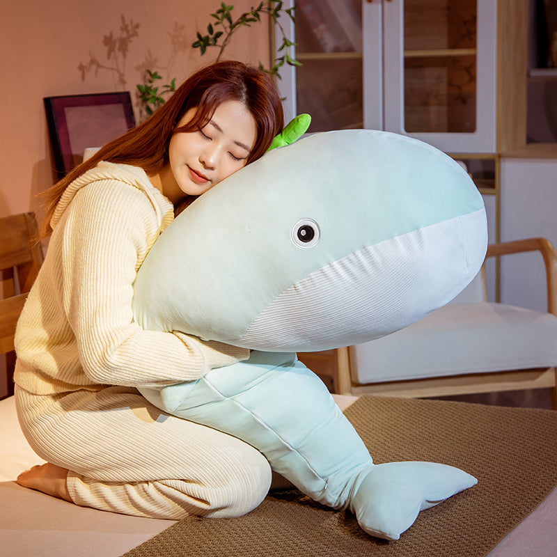 A Pod of Cuddly Whale Plushies — image 2