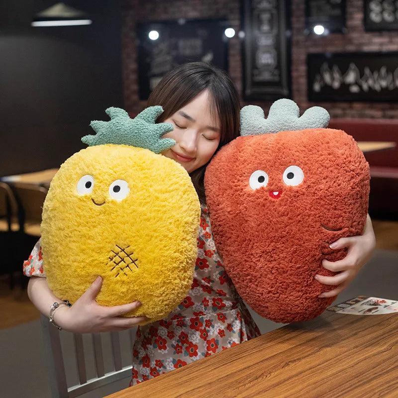 Plushie Fuzzy Fruit w/Optional Handwarmer, 5 Fruits, 14-18" | 36-45 cm — image 4