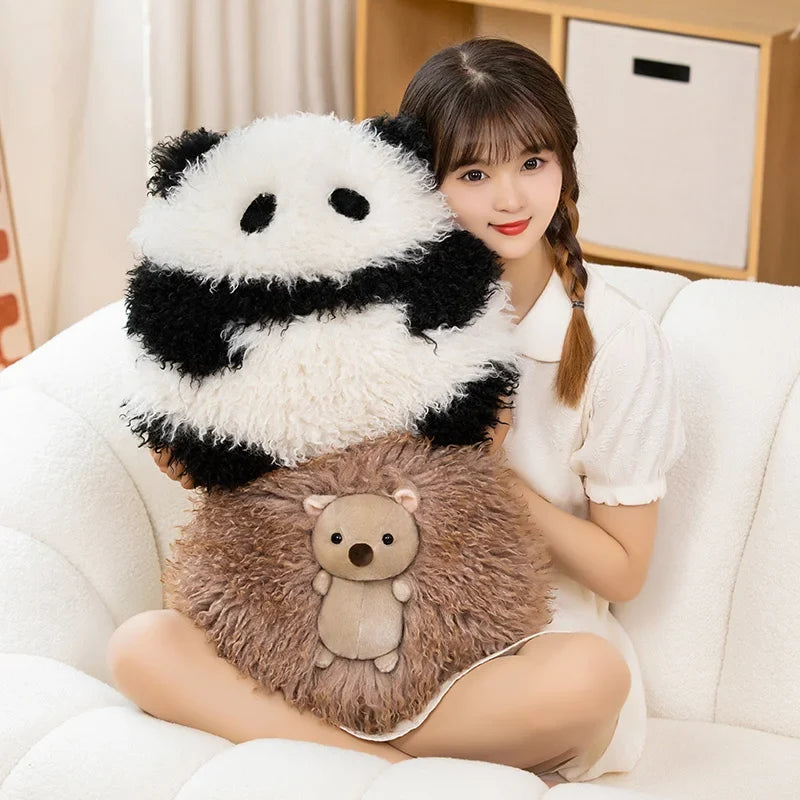 Puffle Pals Hedgehog Panda Plush Collection — image 2