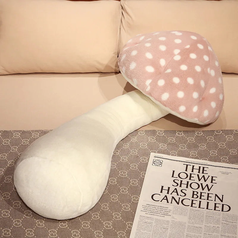 Jumbo Mushroom Plushie Body Pillow: Five Colors, 2.6-3.3' | 80-100 cm — image 8